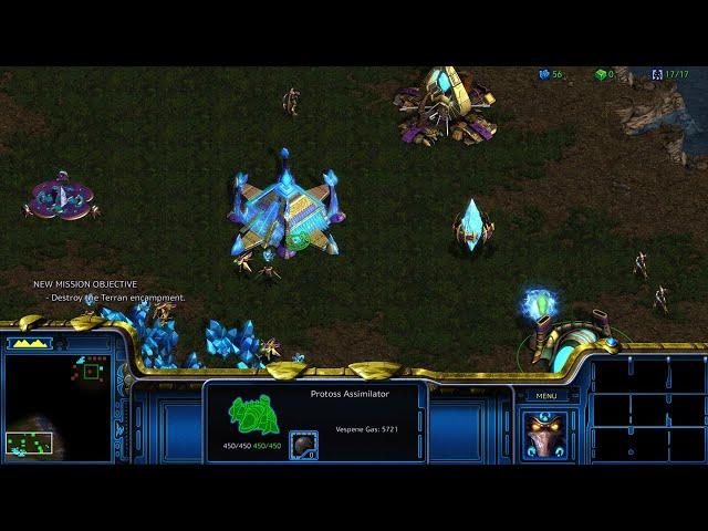 StarCraft: Remastered (Race Swapped) Overmind 1 - Among the Ruins (Protoss)