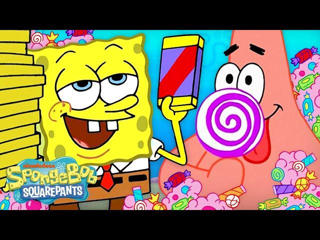 45 Minutes of CANDY  | SpongeBob