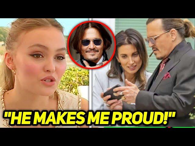 Lily Rose Depp REACTS to Johnny Depp's New Relationship