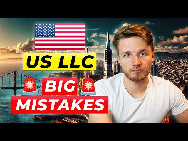 5 Common US LLC MISTAKES to Avoid (as a non-US resident)