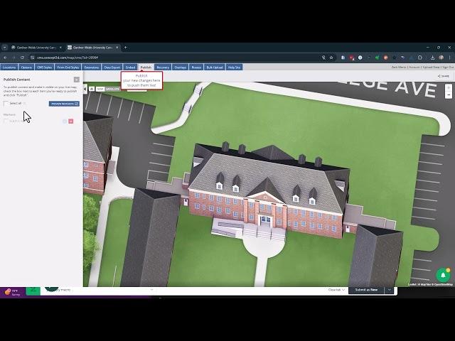 Wayfinding.   Driving Direction Nodes vs Concept3D nodes