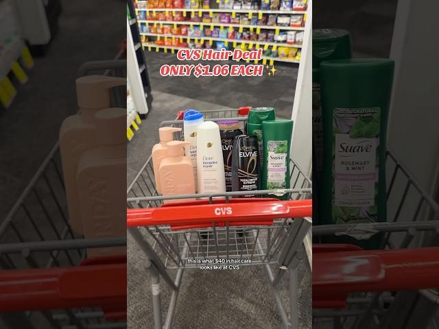 CVS Hair Care Deal ️‍ Spend $40 Get $10 off! (Part 1) #couponingforbeginners