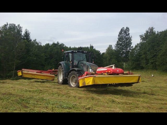 Mowing silage