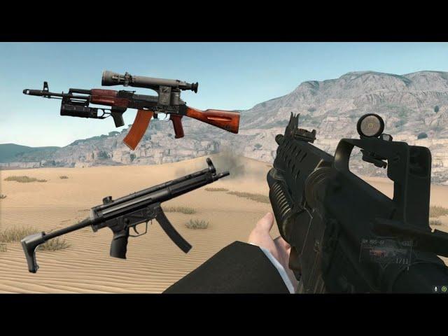 Metal Gear Solid V: The Phantom Pain - Real Gun Mod Full Showcase