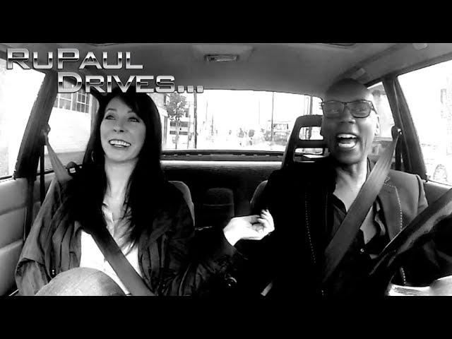 RuPaul Drives... Cassandra Peterson AKA Elvira