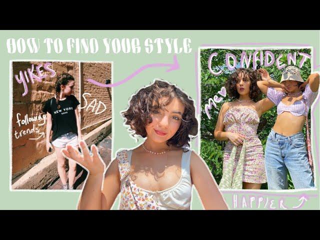 HOW TO FIND YOUR STYLE and NOT follow trends // how to actually build your dream wardrobe