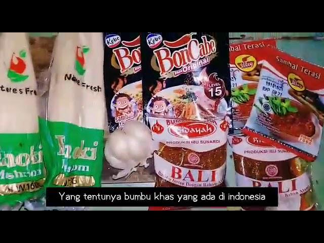 [ASMR] JAMUR ENOKI PEDAS bumbu khas indonesia #chaeriakeisha