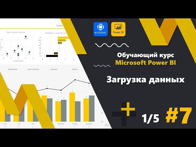 Урок 1/5 Обучающий курс Microsoft Power BI Загрузка данных