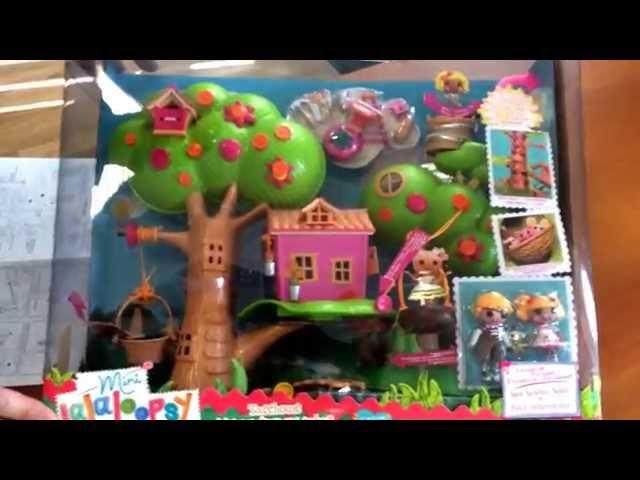 Обзор детской игрушки mini lalaloopsy домик на дереве