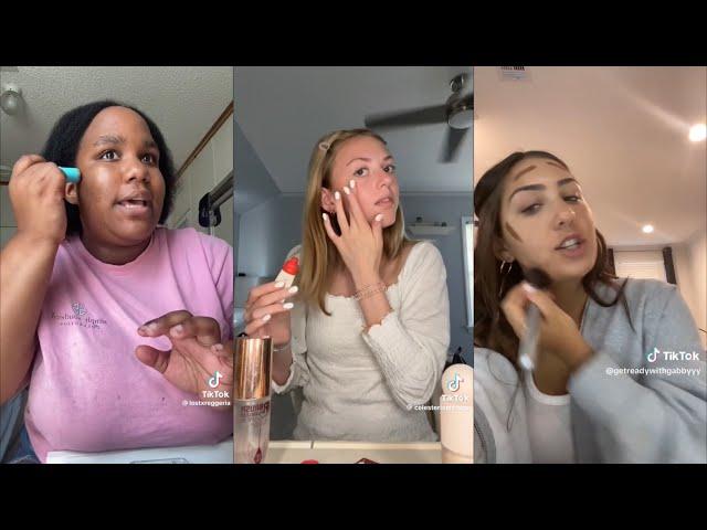 GRWM / Makeup storytime - TikTok compilation