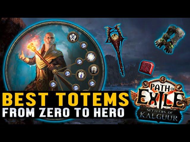 Flamewood Totem is a blast! From Zero to Hero | Part 1 | Path of Exile 3.25 (Necro Event)