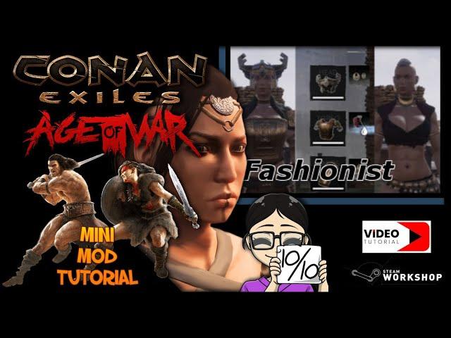 Revamp Your Thralls' Look with Mirror Magic: Conan Exiles Fashionist Mod Guide