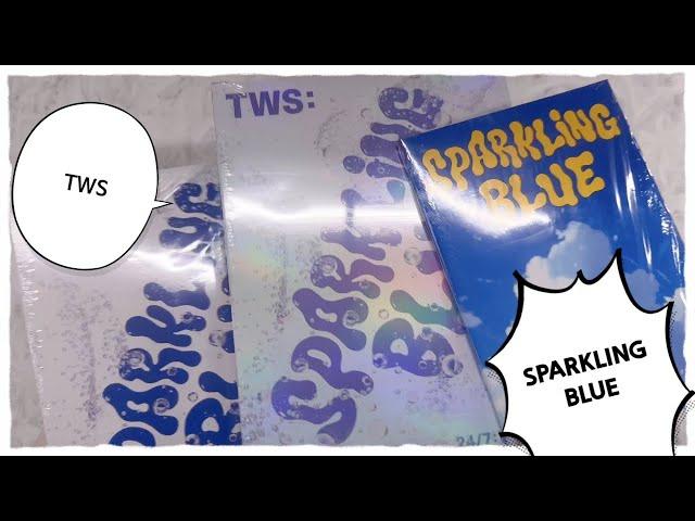 [UNBOXING + GIVEAWAY] TWS - [SPARKLING BLUE] Album Unboxing