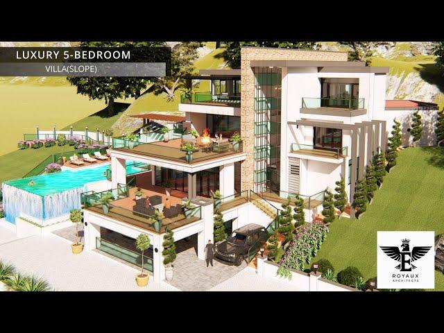 Modern 5-Bedroom Villa | luxury houses |new luxury