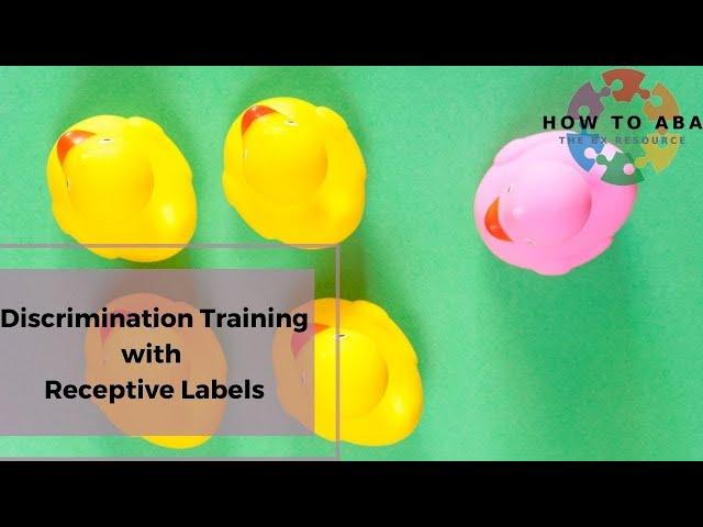 Effective Discrimination Training: Using Receptive Labels in ABA