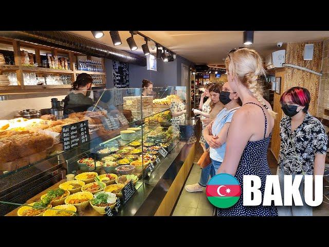   Delicious Azerbaijani Street Food Tour In Baku Nizami Street