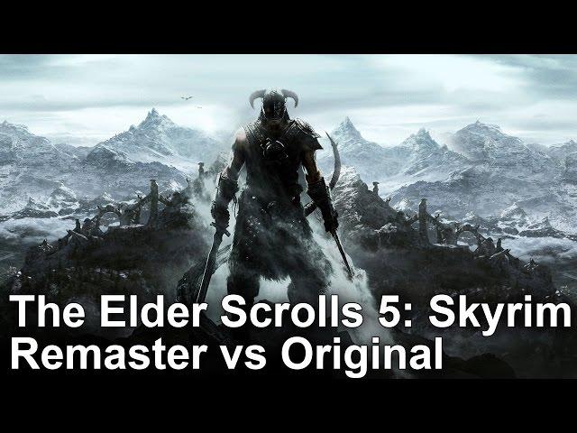 The Elder Scrolls 5: Skyrim Special Edition vs Original Trailer Comparison