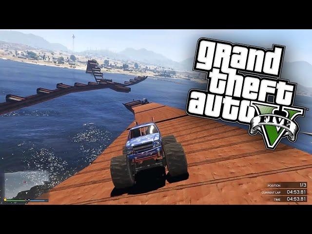 GTA 5 Funny Moments - 'EXCITING Liberator Race!' (GTA Online Funny Moments)