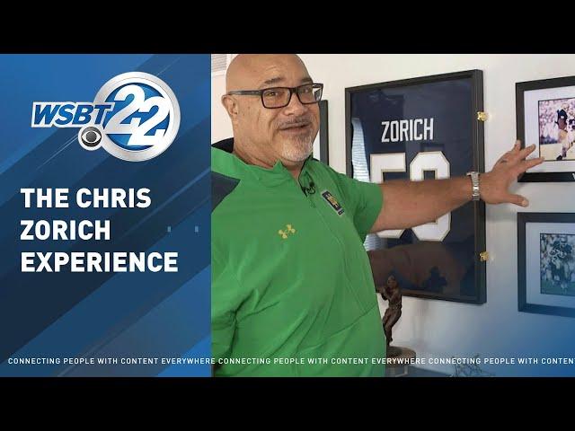 Rent his house, get the Chris Zorich experience, 1988 Notre Dame football championship player