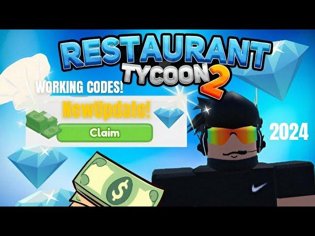 WORKING Restaurant Tycoon 2 Codes | Roblox (June 2024)