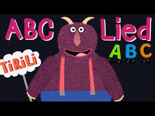 Das ABC Lied (fängt langsam an, aber dann...) | TiRiLi Kinderlieder | Buchstaben lernen