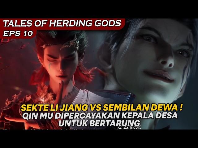 SEMBILAN DEWA DIFAB**L SUDAH SIAP BAKU HANTAM SEKTE LI JIANG !  - ALUR TALES OF HERDING GODS EPS 10