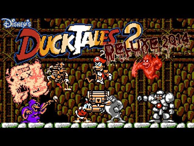 ПОЛНОЕ ПРОХОЖДЕНИЕ | Duck Tales 2 Deluxe 2014 (Nes) | не стрим)