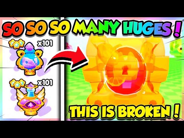 USING 100+ JELLY GOD POTIONS in PETS GO UPDATE 5!! (Roblox)