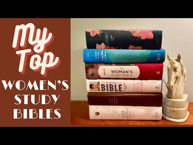 My Top Woman’s Study Bible #studybible