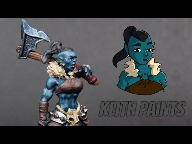 Half Orc | D&D Character Creation and Model Painting