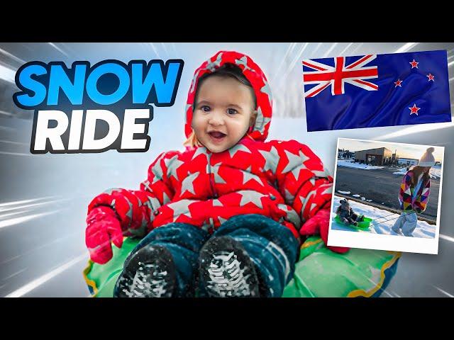 Asher ko karai SNOW RIDE in NEW ZEALAND