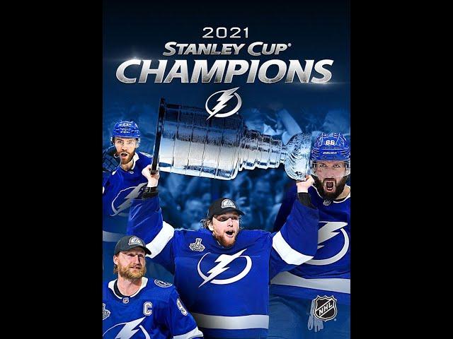 Tampa Bay Lightning 2021 Stanley Cup Champions