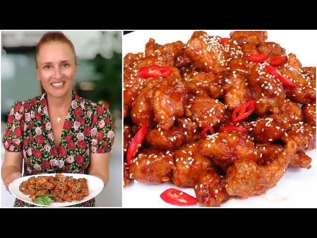 Chinese Honey Chicken Recipe LudaEasyCook Курица в Медовом Соусе Лучшие Кулинарные Каналы 