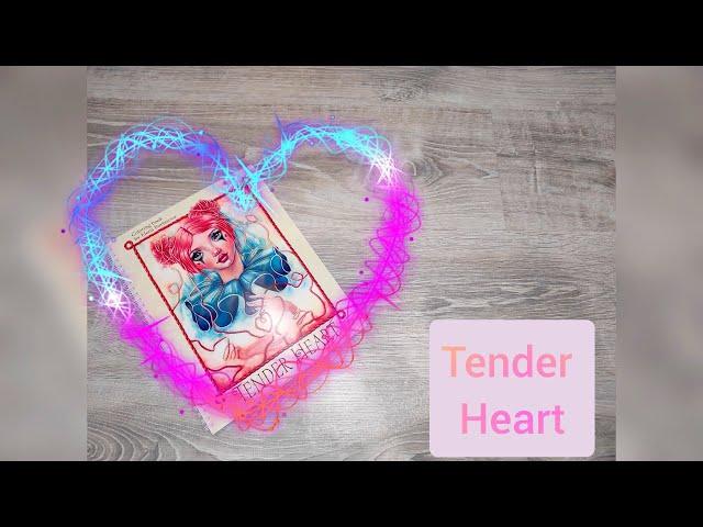 Обзор Tender Heart . Coloring book by Elena Burtasova. Листаем вместе !