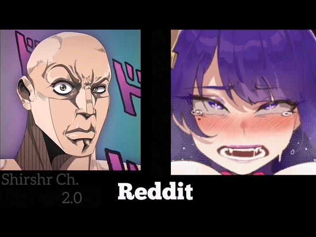 ANIME vs REDDIT (The Rock Reaction Meme) | GENSHIN IMPACT part 62