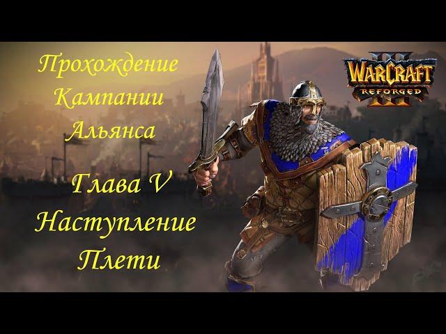 Прохождение кампании за Альянс Warcraft III Reforged (высокая сложность): Глава V  Наступление Плети