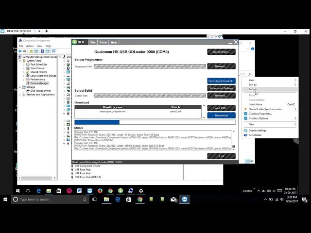 Lenovo A6000 Dead solution With flashing QFIL tool