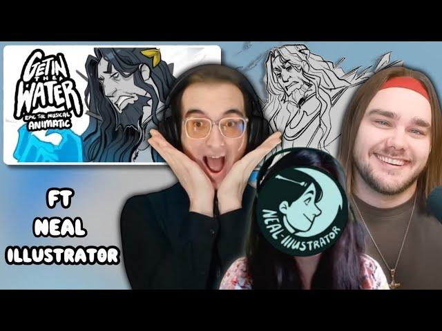 Reacting to Neal Illustrator's Get In The Water Animatic FT NEAL ILLUSTRATOR | Reaction/Analysis