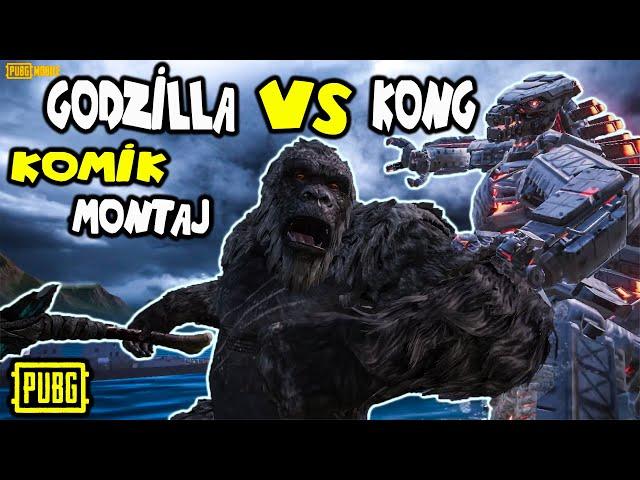 GÜLMEKTEN ÖLDÜREN PUBG MOBİLE KOMİK MONTAJ - SOLO TÜRK - (MECHAGODZİLLA VS KONG)