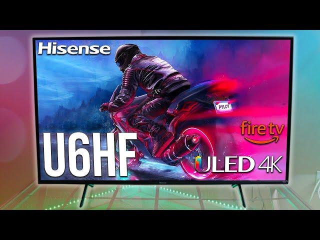 Hisense 50" U6HF Review - 4K ULED TV [Dolby Vision, HDR, & HDR10+]