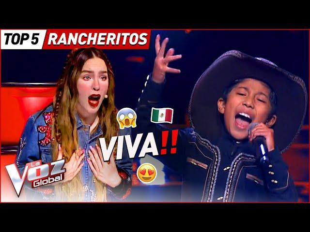 Best RANCHERA songs on The Voice Kids!