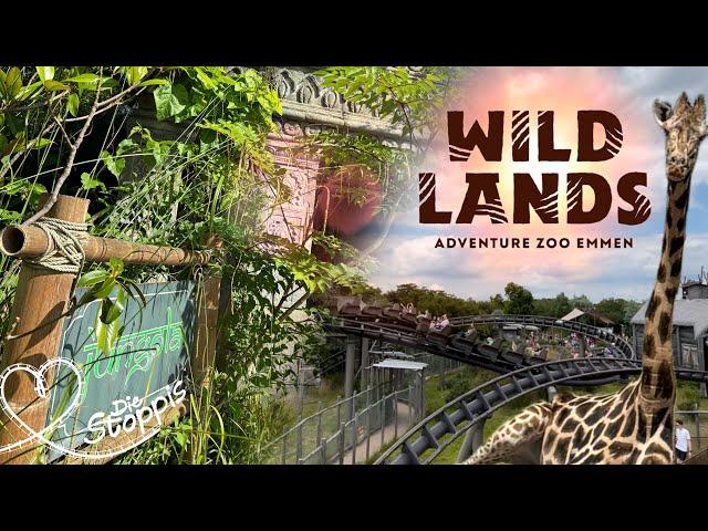 WILDLANDS Adventure Zoo  | ZWEI Achterbahnen & eine grandiose Gestaltung ! 