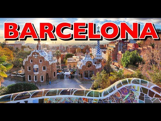 Barcelona Spain Virtual Tour 4K