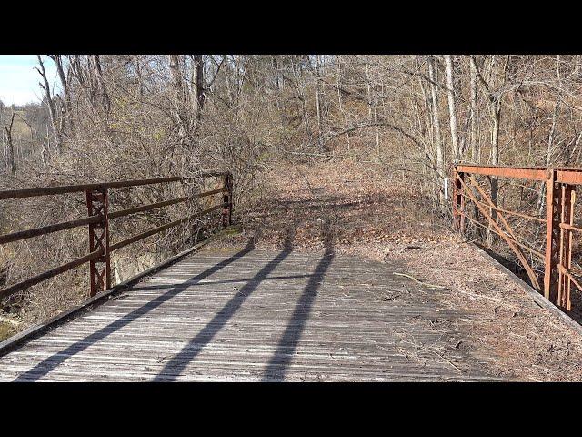 The  Abandoned  North  Dearborn  Road  Phantom  Bridge  &  Ghost  Road,  Dover,  Indiana