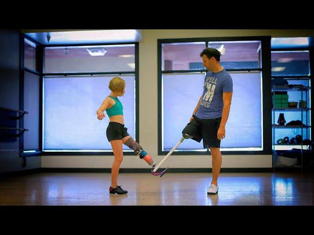 11-Year-Old Amputee Gets Dance Lessons From Her Idol