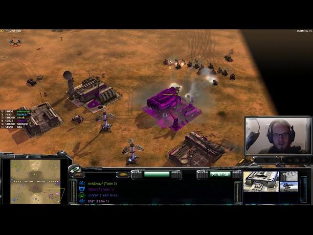 C&C Generals: Contra 009 Final Replay: Neistovuy & Bbs vs JohnyF & Savic