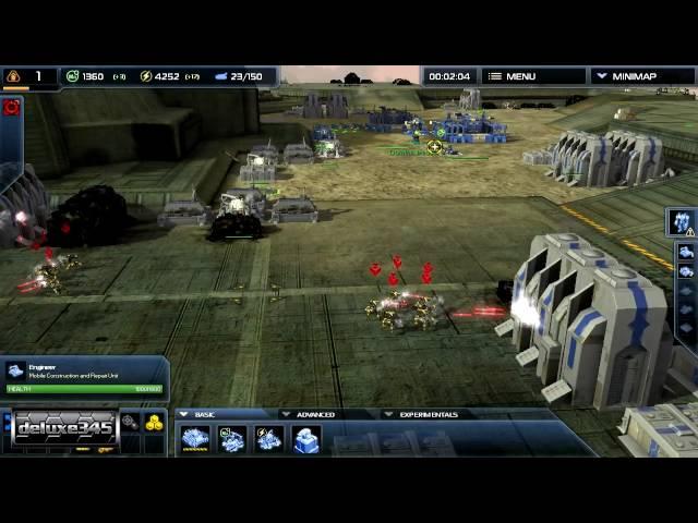 Supreme Commander 2 Gameplay (PC HD)