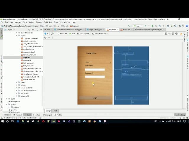 Android Attendance System App Source Code