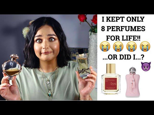 I'M KEEPING ONLY 8 PERFUMES FOR LIFE...| PERFUME COLLECTION 2020 | Paulina Schar