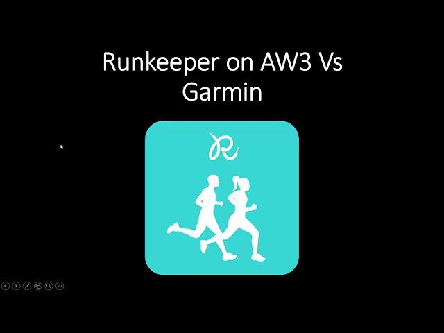 Runkeeper on Apple Watch 3 vs Garmin